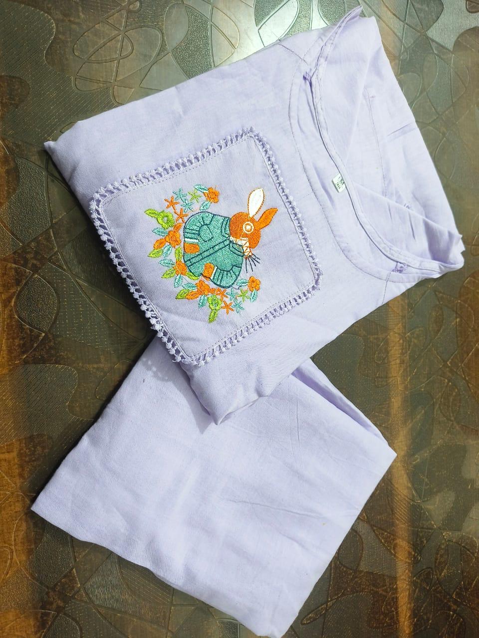 JKM0019 Beautiful Cotton Kurti and Pant Set
