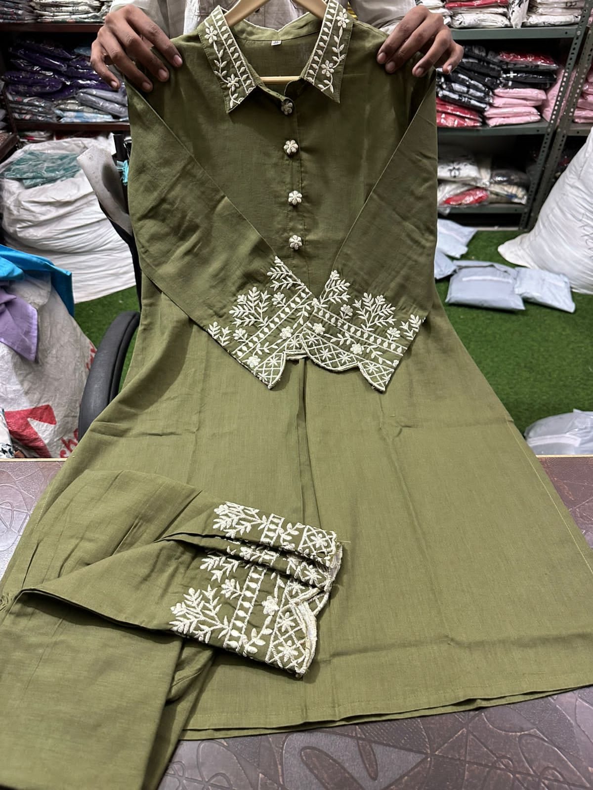 JKM0020 Elevate your wardrobe with the exquisite beauty of this stunning cotton dress