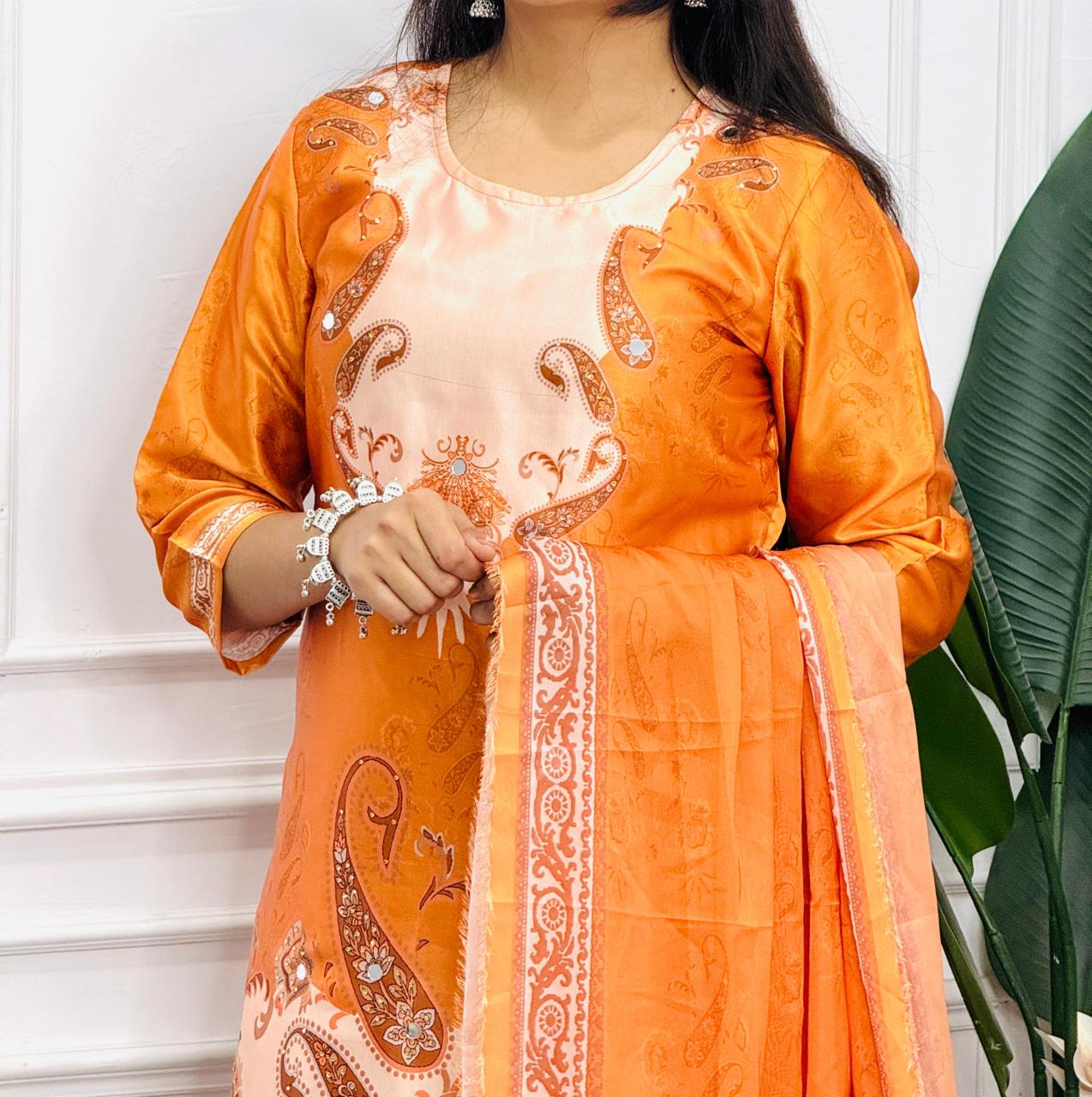 JKM0021 Kurti with lining (Astar) digital Printed in kurti with less work suit sets .