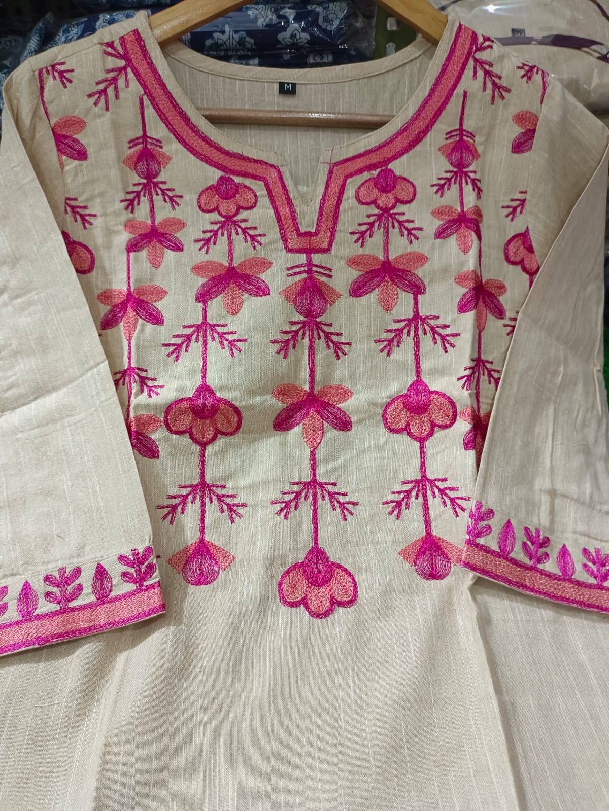 JKM0026  Exquisite handloom South Cotton Kurta Pant and Khadi Silk Dupatta set