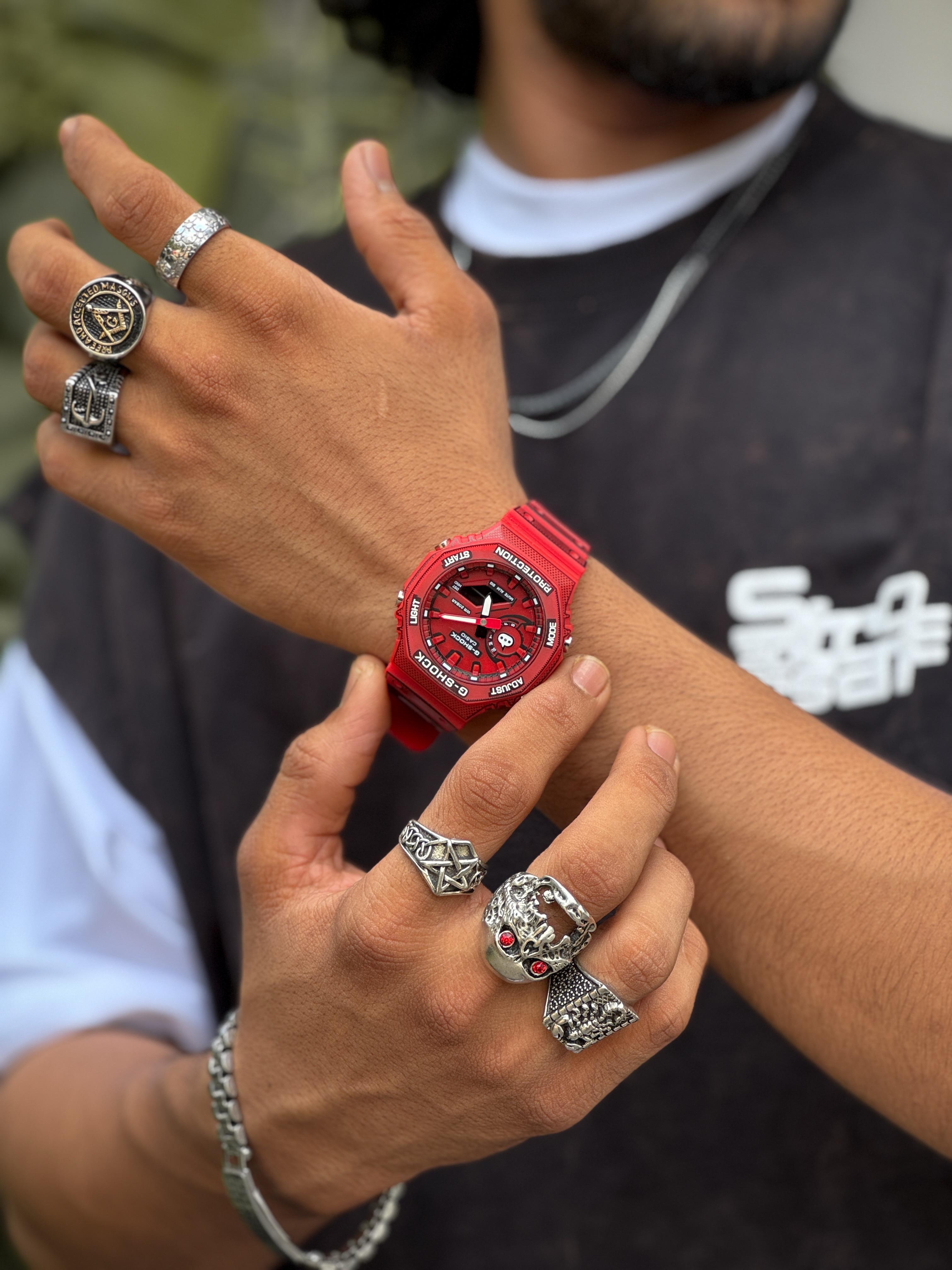 DD008 GA-2100 G-SHOCK JAPAN QUALITY ALL WORKING WITH AUTOLIGHT