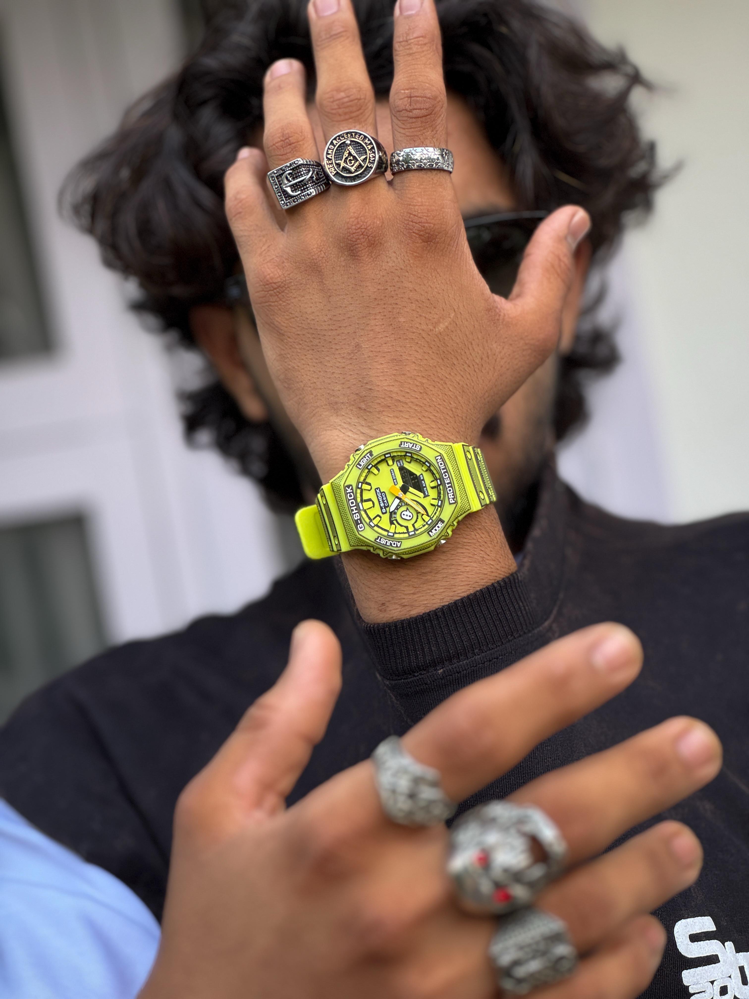 DD008 GA-2100 G-SHOCK JAPAN QUALITY ALL WORKING WITH AUTOLIGHT