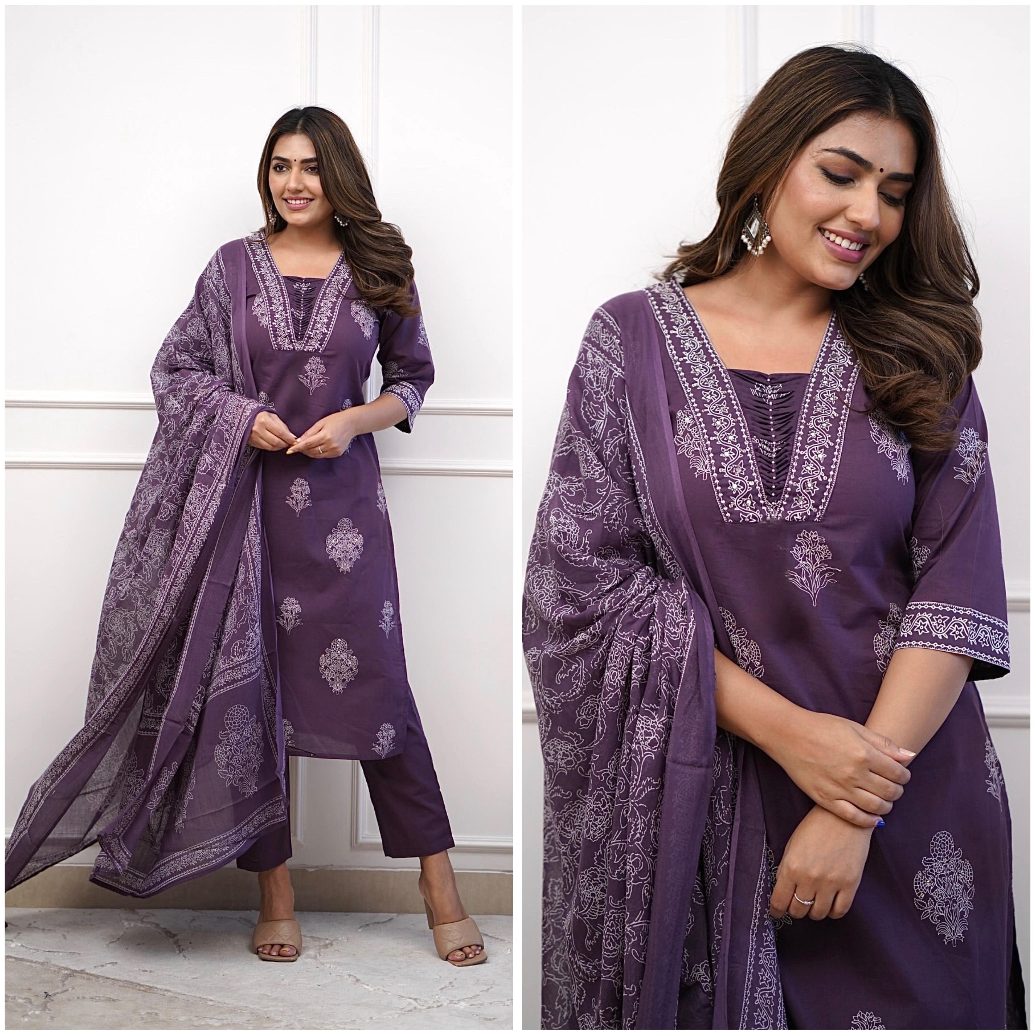PRD0070 NEW READY TO WEAR COLLECTION 3 PIECE FANCY PRINTED KURTI WITH BEAUTIFUL DUPATTA AND BOTTOM
