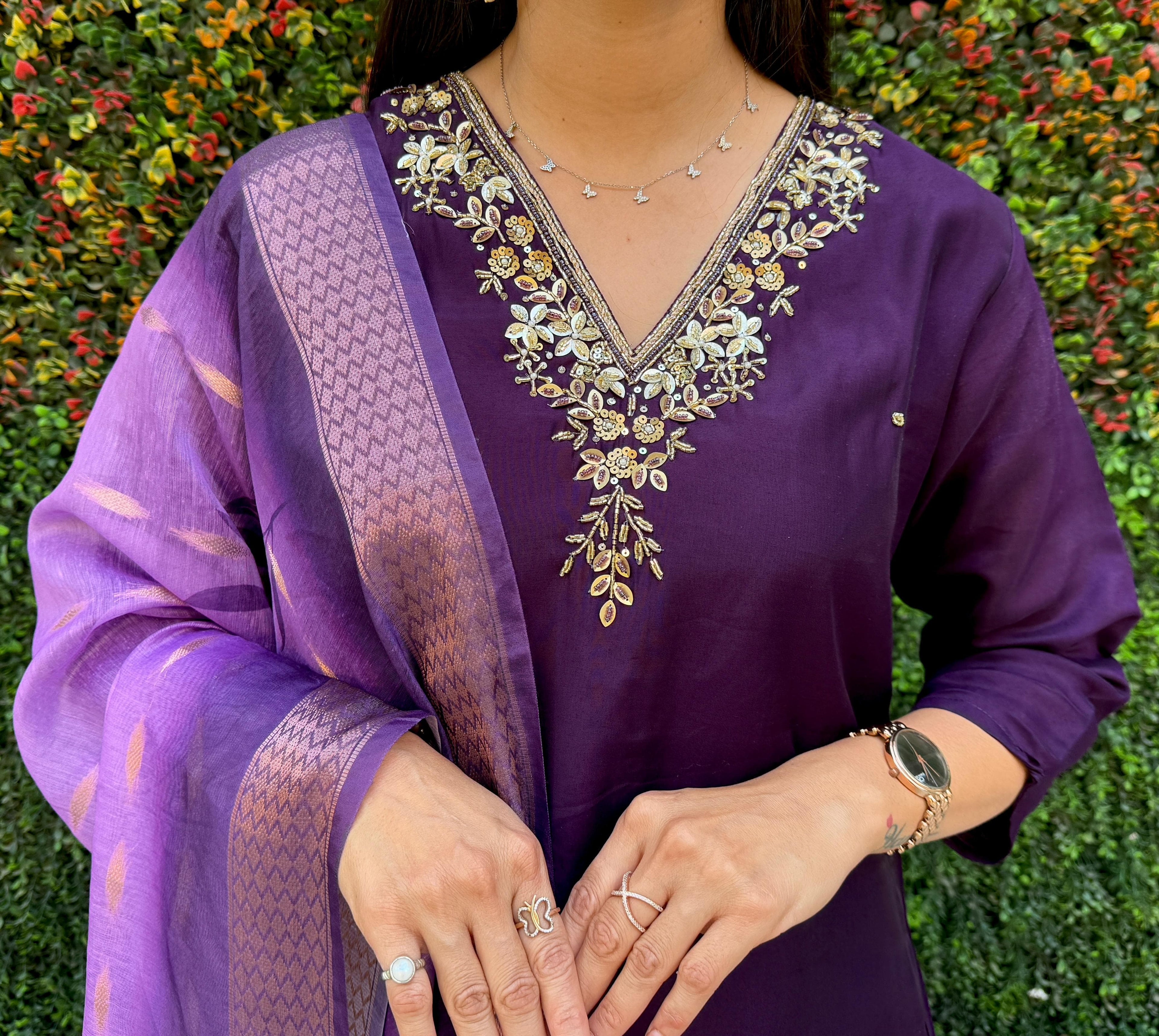 PRD0075  New Designers Kurti, Pant & Dupatta Set