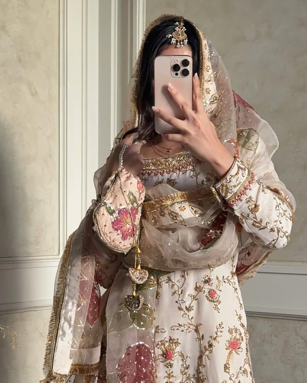 PRD0083 EXCLUSIVE DESIGNER HEAVY CHINON WITH SEQUANCE EMBROIDERY WORK SUIT WITH PLAZZO AND DUPATTA