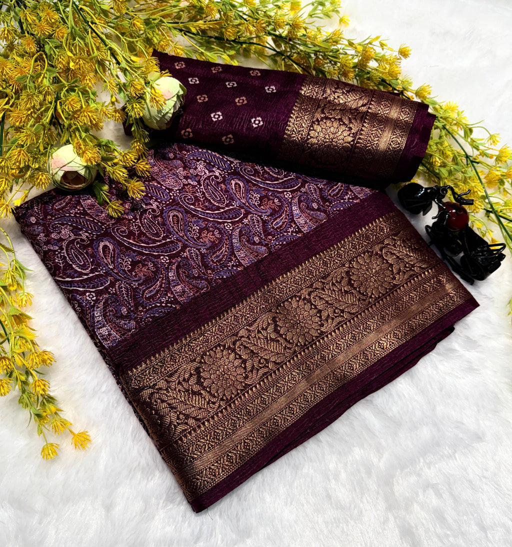 PRD0096 Premium Super Hit Crave Crush Saree