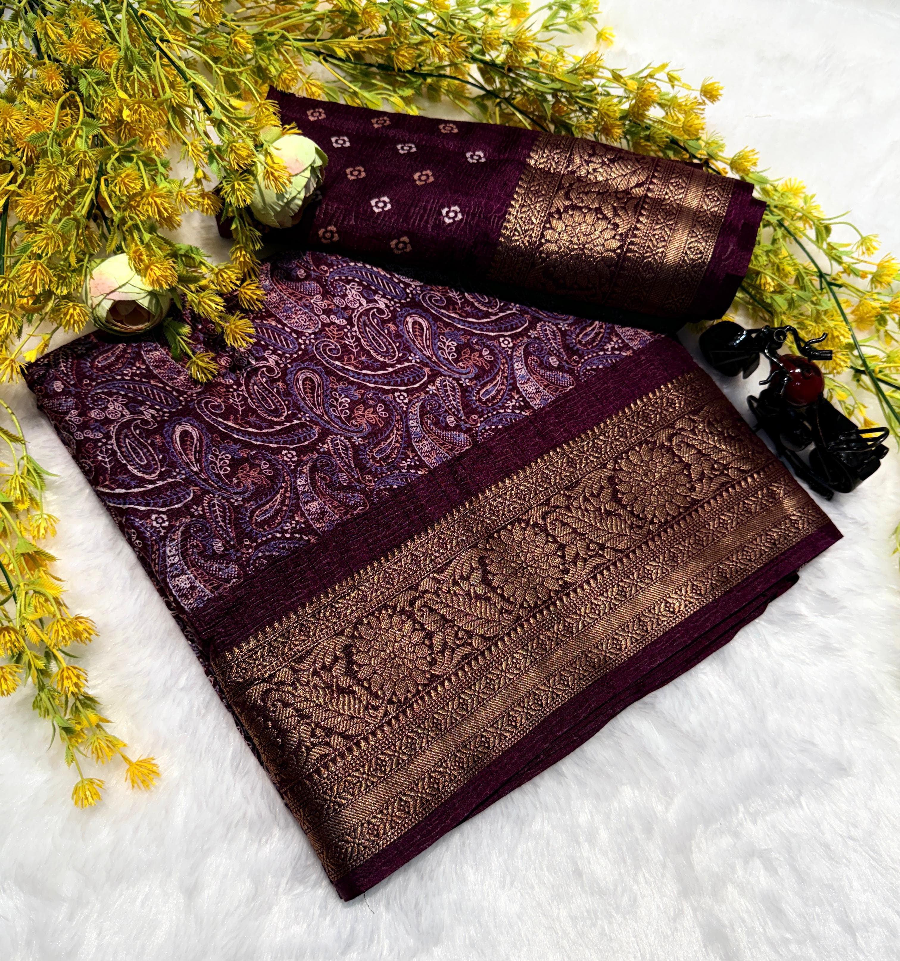 PRD0096 Premium Super Hit Crave Crush Saree