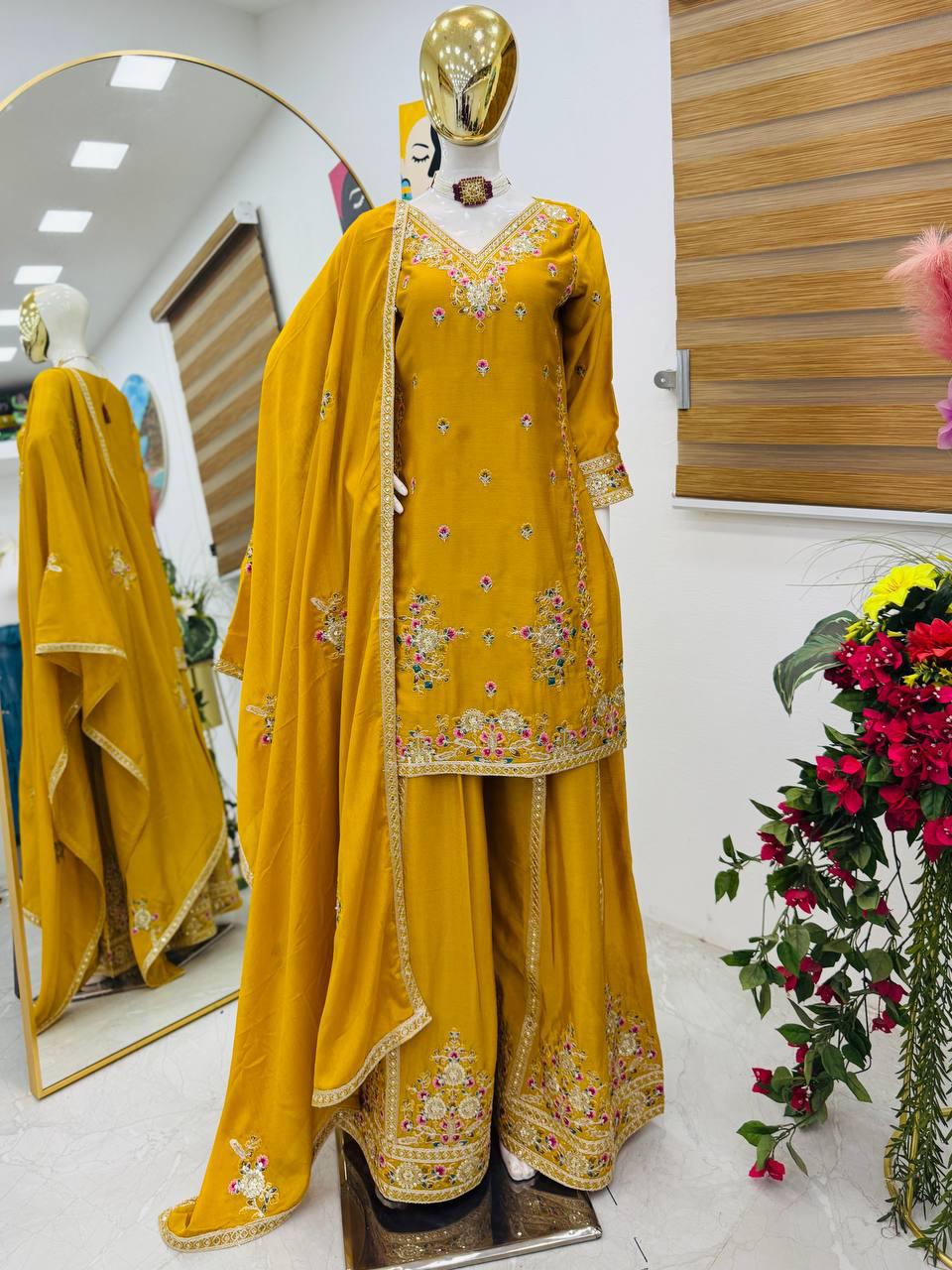 PRD00110 Beautiful sharara set attractive color