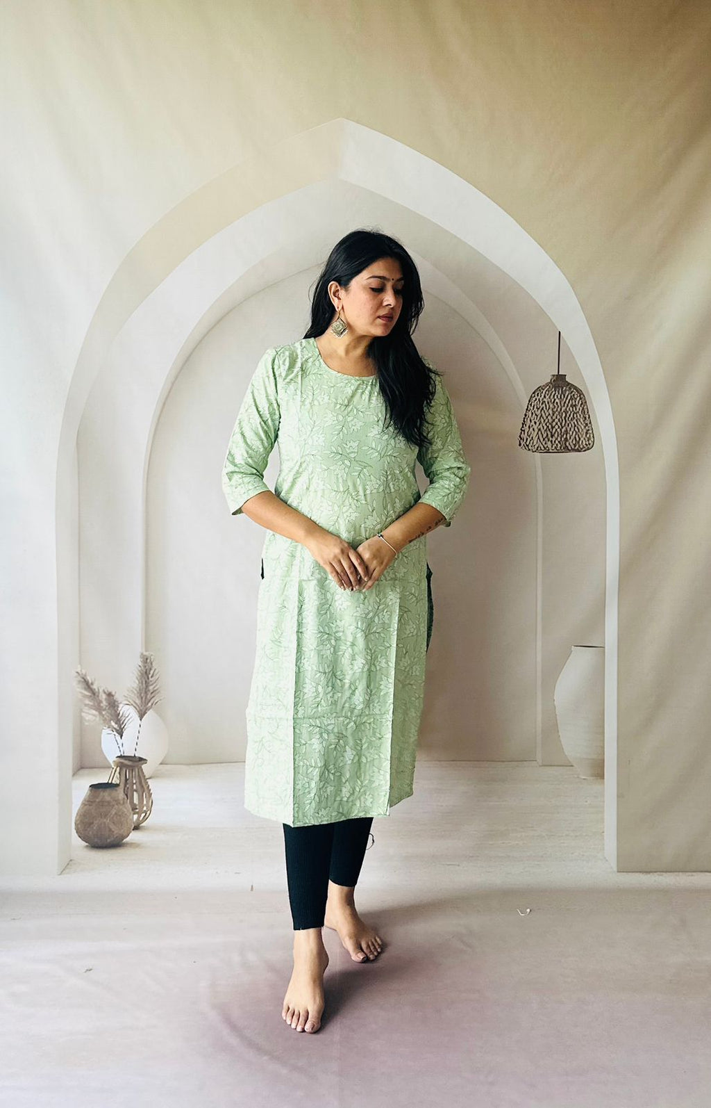 PRD00104 Premium Jaipuri Printed Kurti ( Kurti only)
