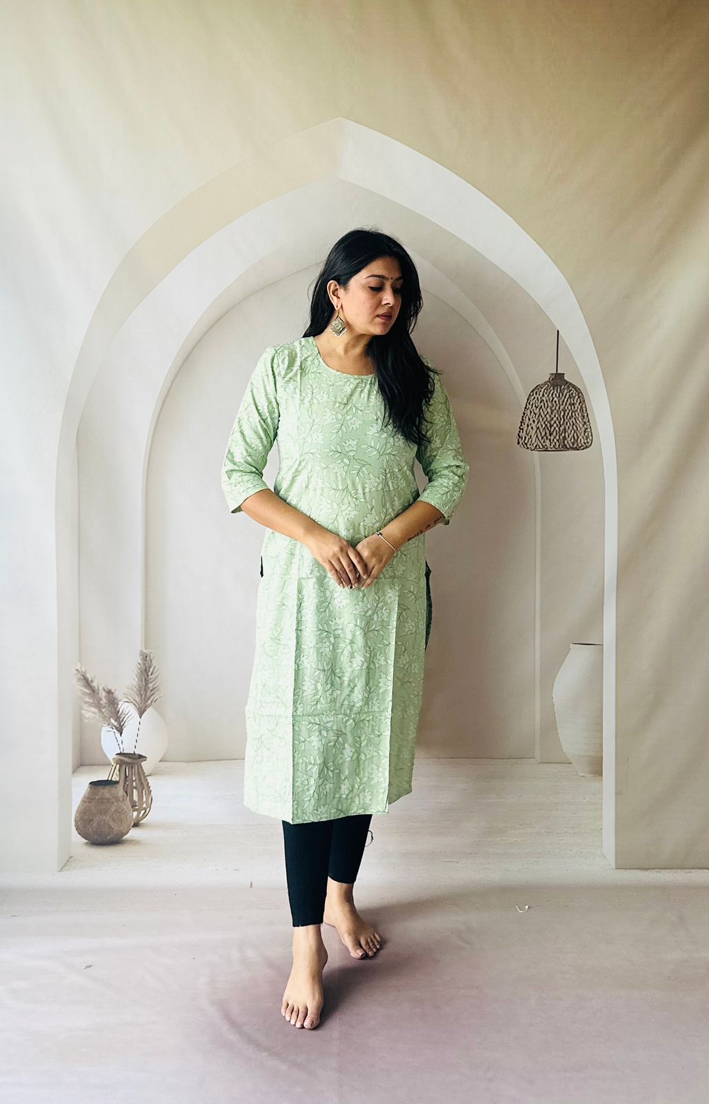 PRD00104 Premium Jaipuri Printed Kurti ( Kurti only)