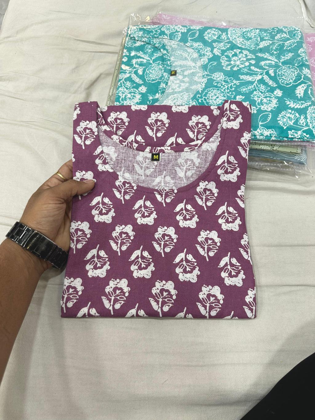 PRD00104 Premium Jaipuri Printed Kurti ( Kurti only)