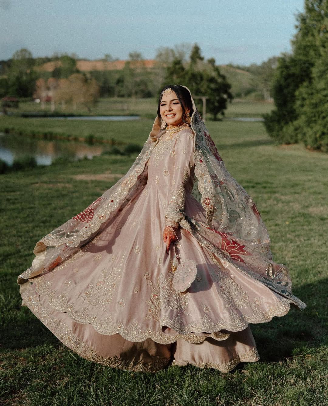 PRD00118 DESIGNER WEAR EXCLUSIVE GOWN PAIR IN CHINON FABRIC GOWN AND PLAZZO WITH DUPATTA IN ORGANZA