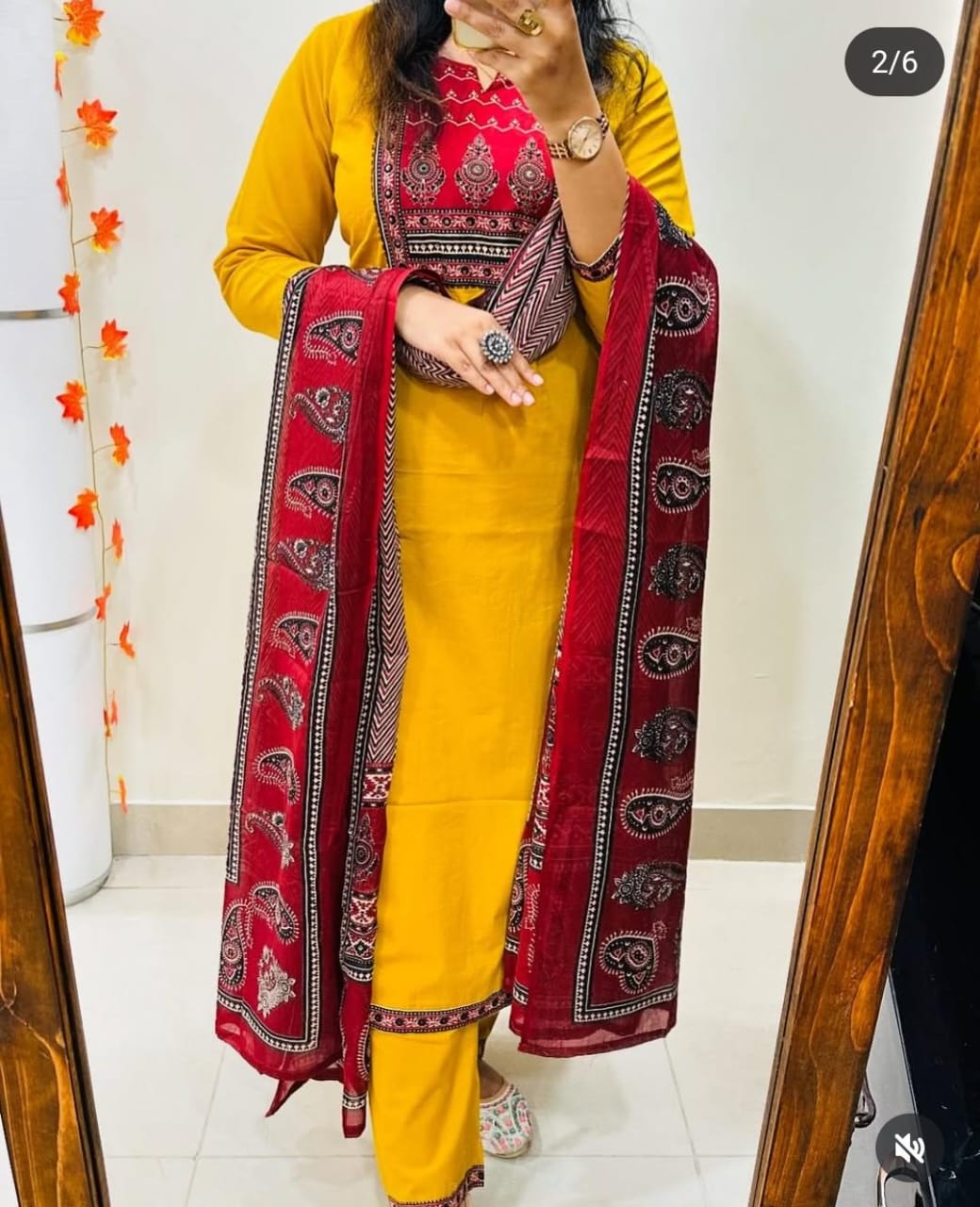 JKM0038 Pure fine Cotton fabric Kurti with Pant with cotton 100-100 Dupatta