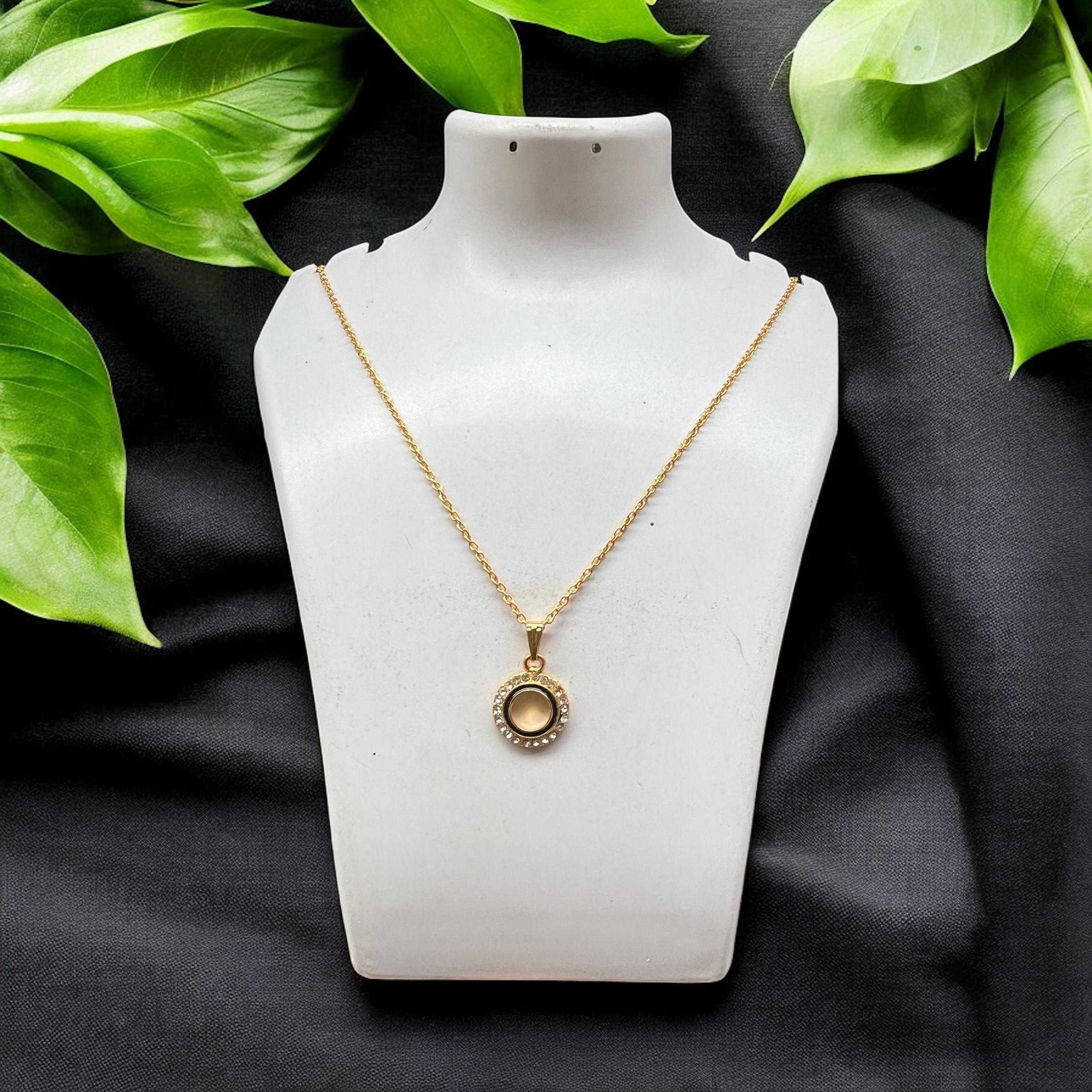 MFJH001 Gold and rose gold  chain pendants