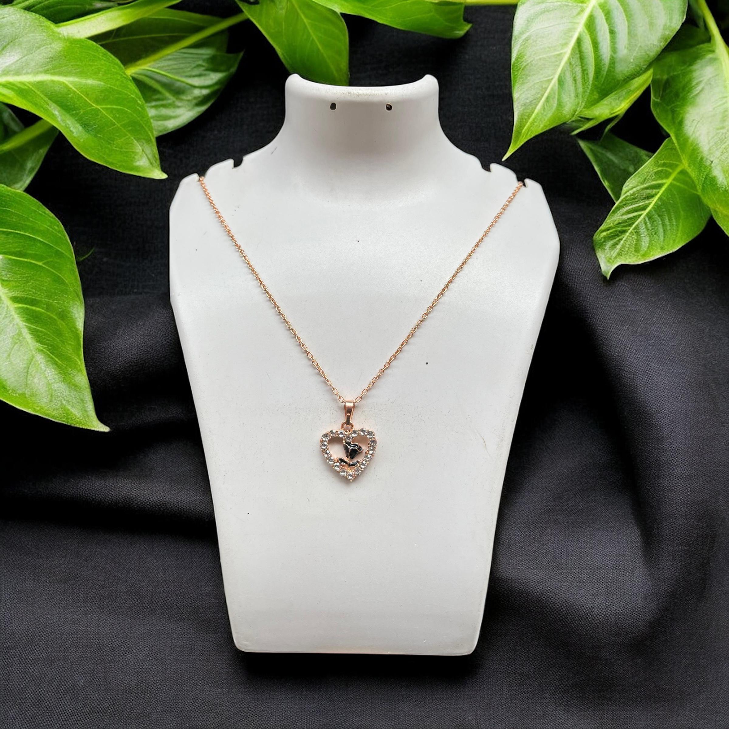 MFJH001 Gold and rose gold  chain pendants