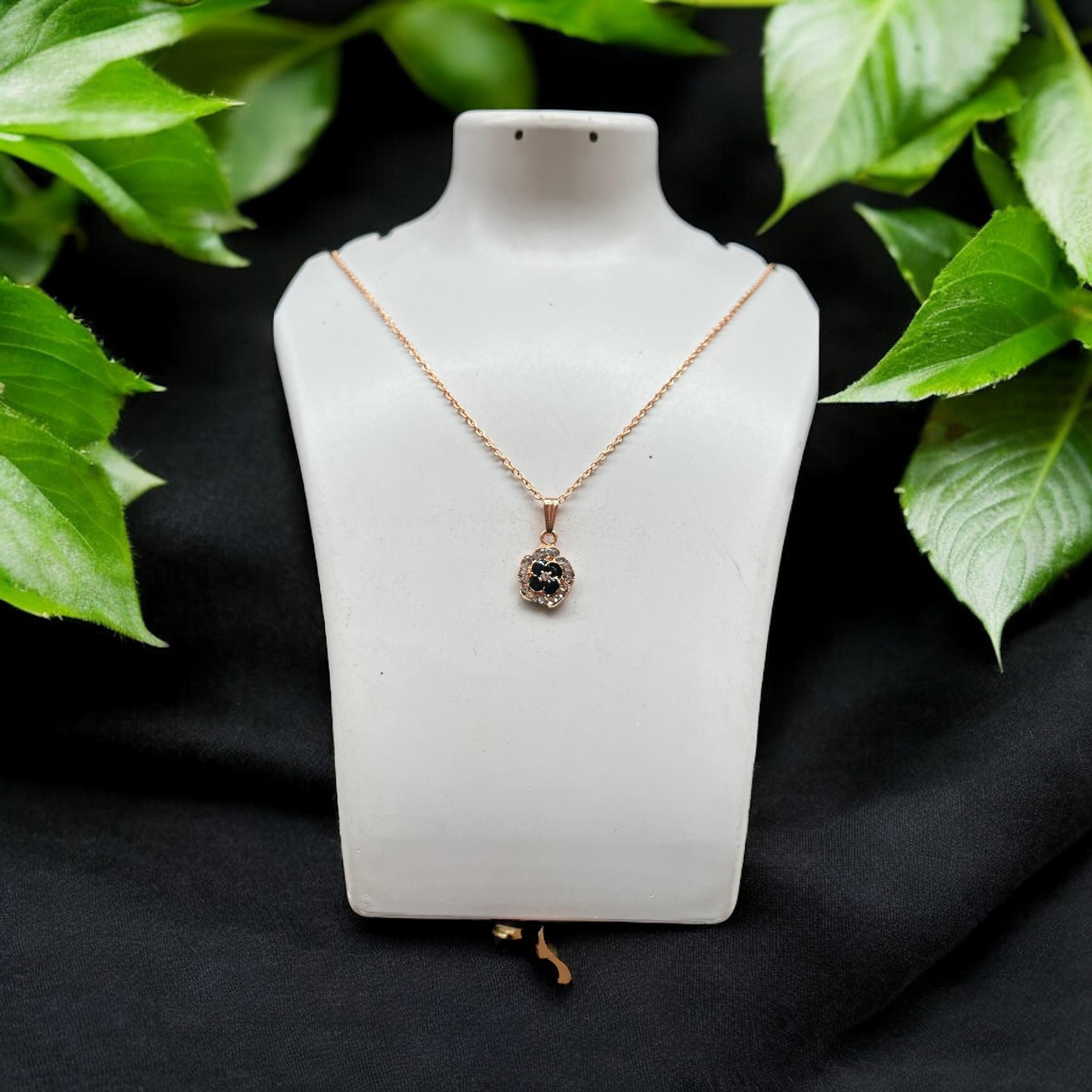 MFJH001 Gold and rose gold  chain pendants