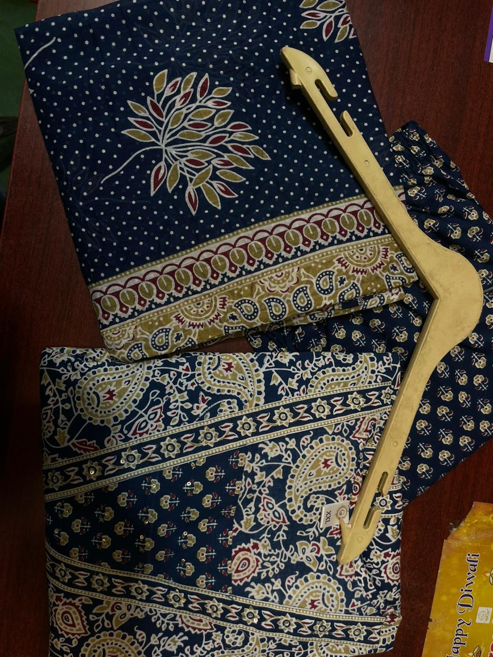 JKM0040  Beautiful Printed With Hand Work Anarkali Kurta Dupatta Set in New Summer Color