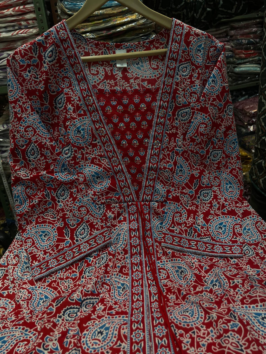 JKM0040  Beautiful Printed With Hand Work Anarkali Kurta Dupatta Set in New Summer Color