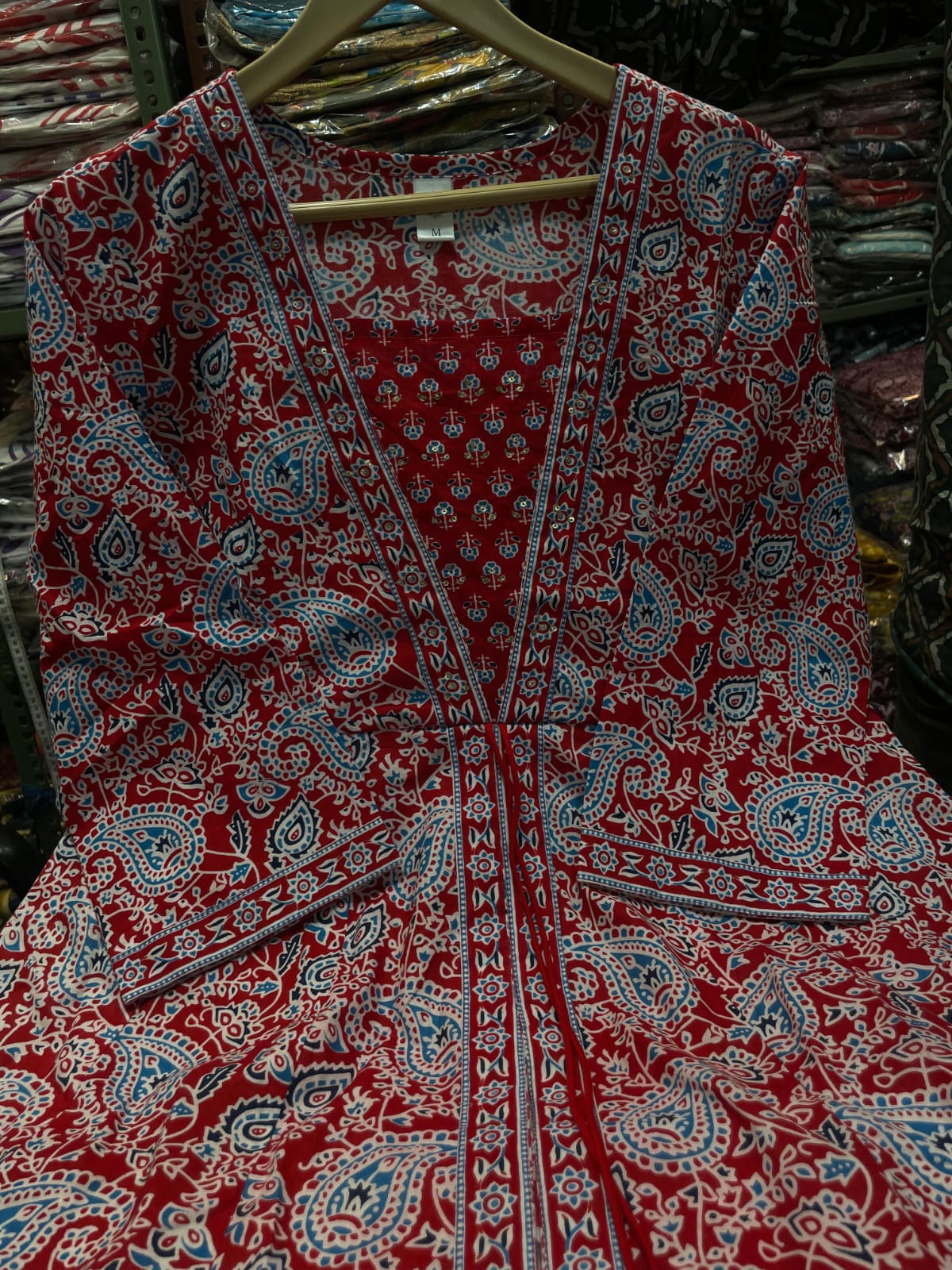 JKM0040  Beautiful Printed With Hand Work Anarkali Kurta Dupatta Set in New Summer Color