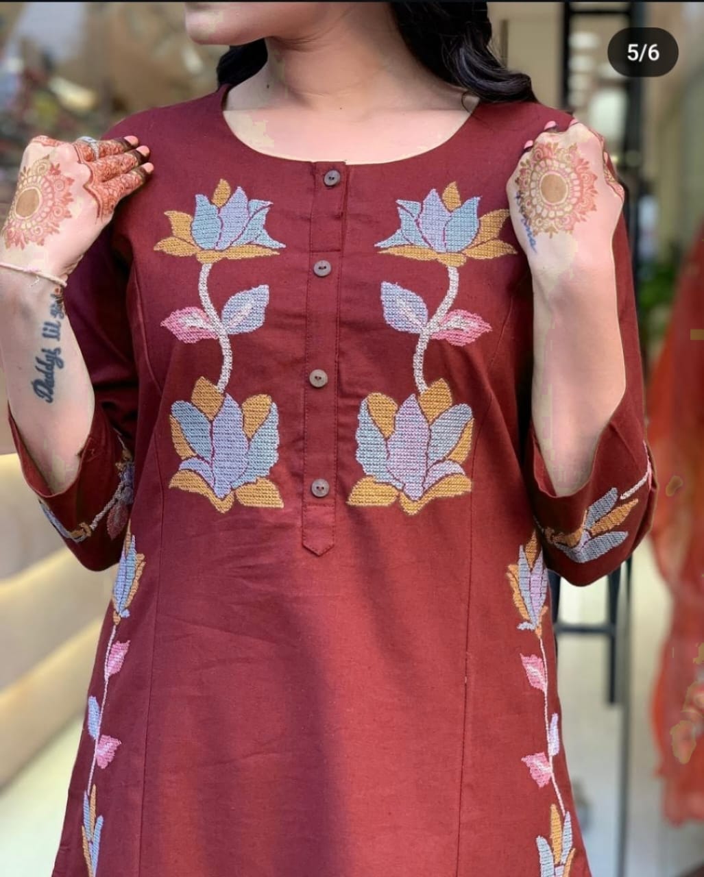 JKM0042 Featuring beautiful embroidery with suqes Heavy  Suit which is beautifully decorated  It is paired with matching pants