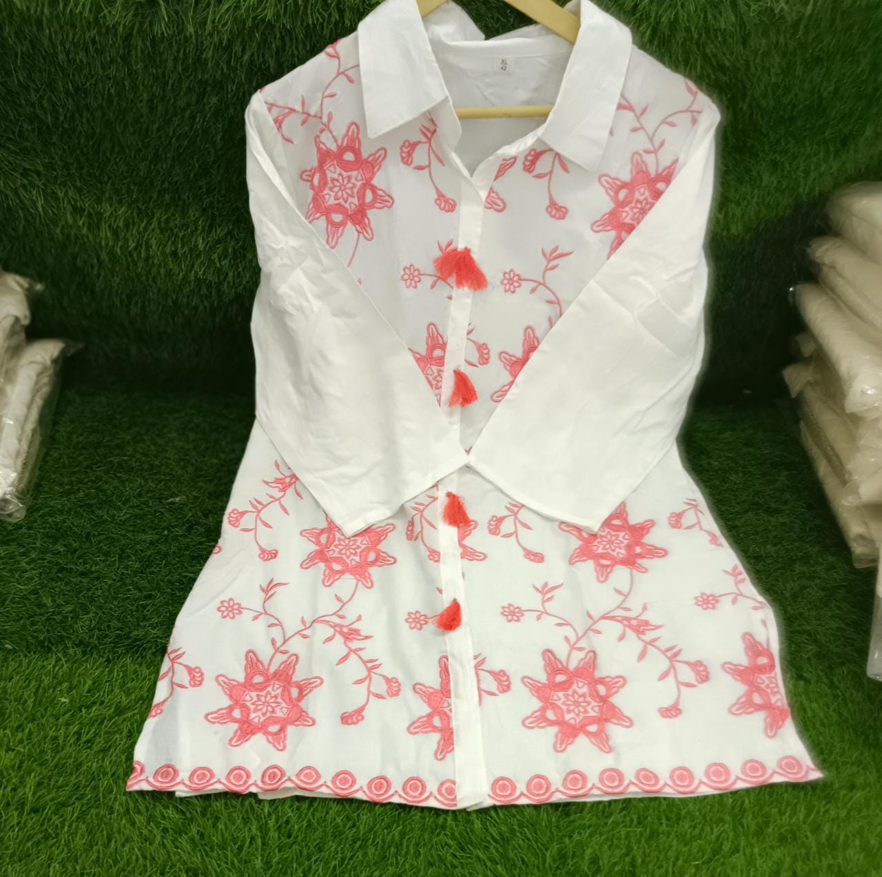 JKM0050 perfect summer wardrobe with the trendsetting and popular rayon two-piece sets at Soothing Summers in Rayon