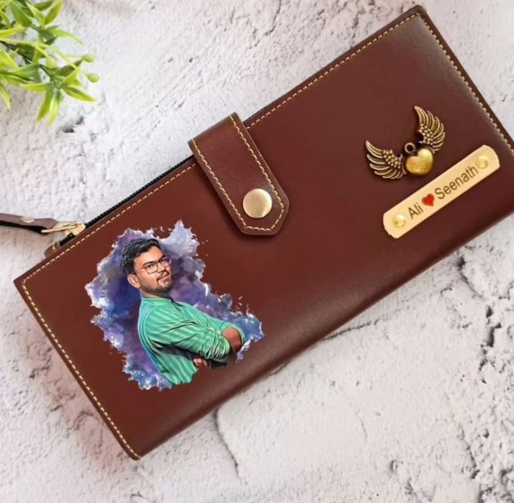 CCP0014 Two Fold Ladies Wallet  with Color Print