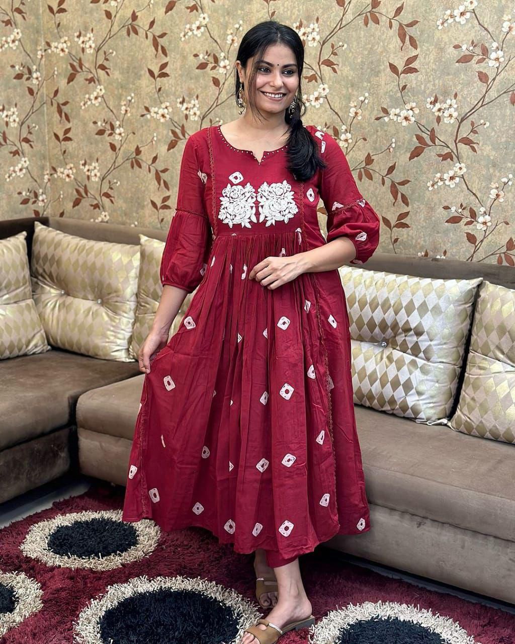 JKM0060 Pure mul-mul cotton kurta with cotton lining