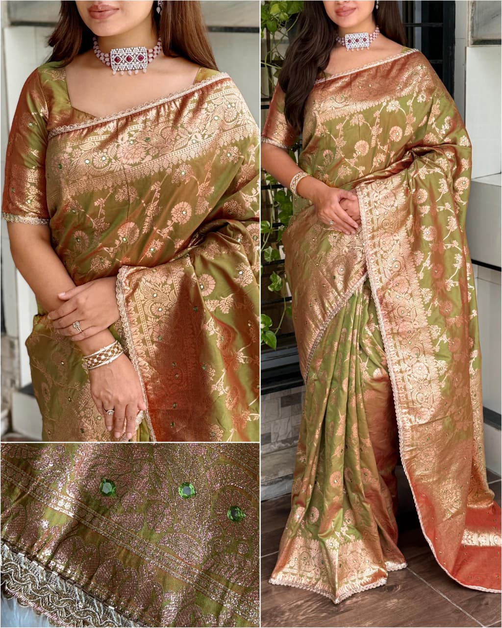 PRD00125 Exquisite Collection of Banarasi silk saree