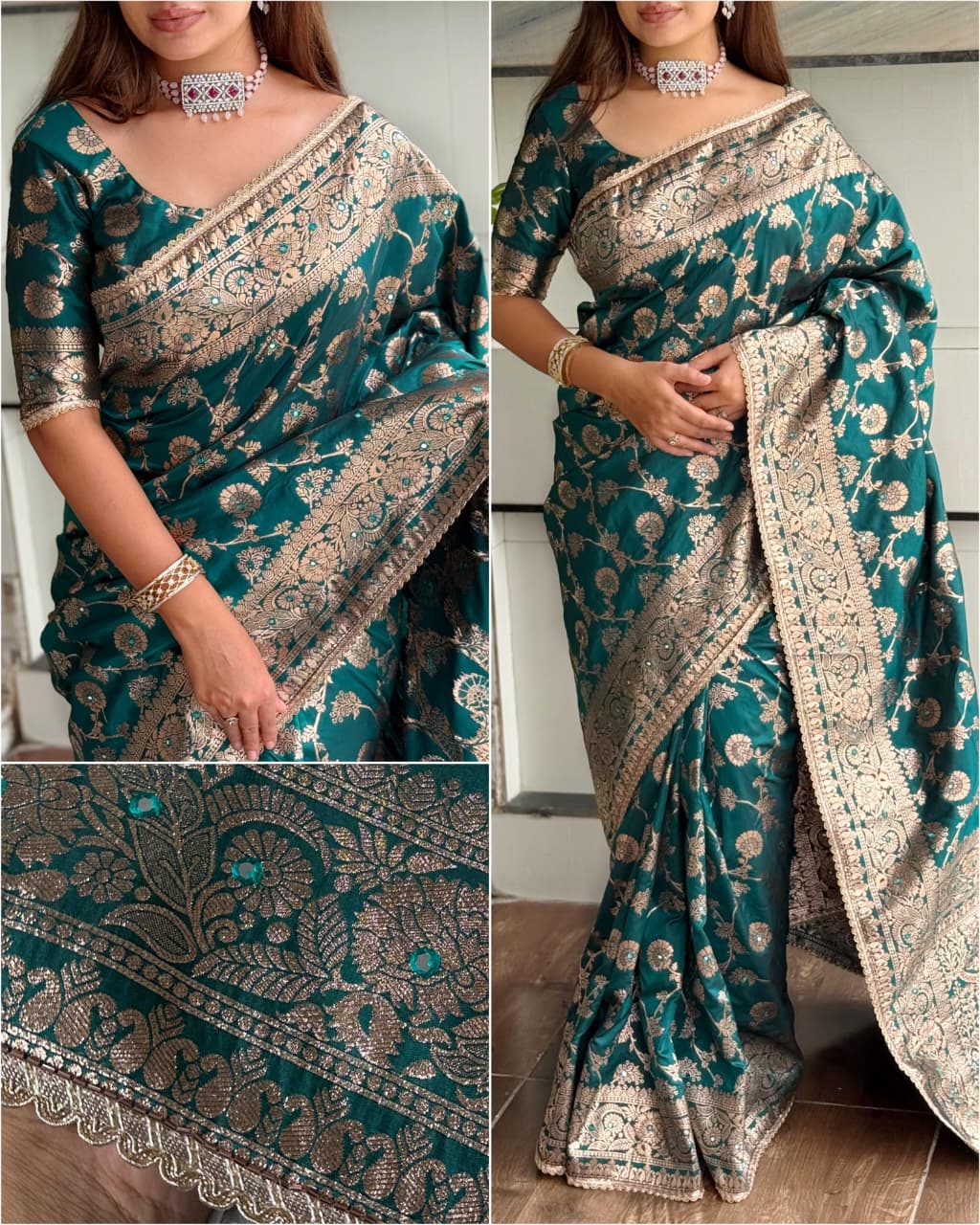 PRD00125 Exquisite Collection of Banarasi silk saree