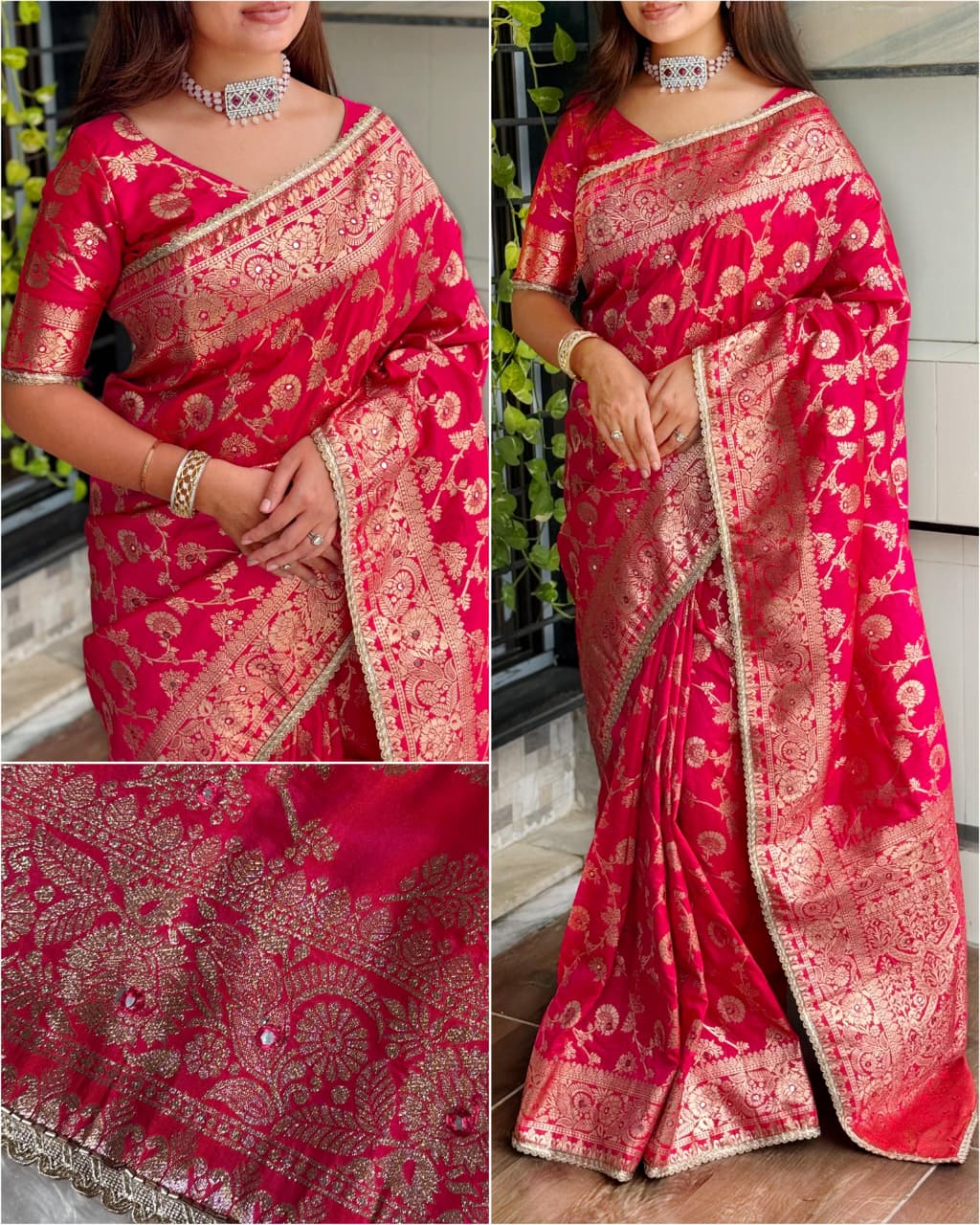 PRD00125 Exquisite Collection of Banarasi silk saree