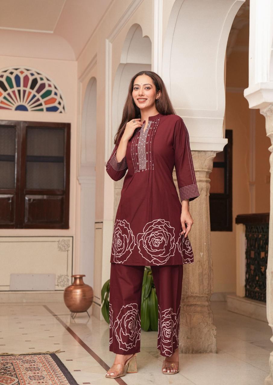 RHS0026 Pure Cotton Co-ord Set
