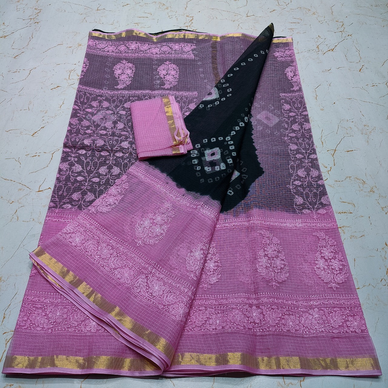SC003 KOTA DORIA PURE COTTON SAREE