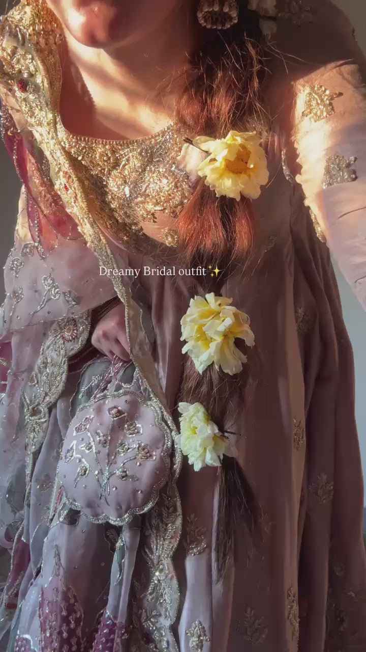 PRD00118 DESIGNER WEAR EXCLUSIVE GOWN PAIR IN CHINON FABRIC GOWN AND PLAZZO WITH DUPATTA IN ORGANZA