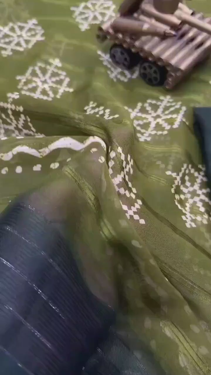 PRD0095 - Pure Heavy Georgette Saree