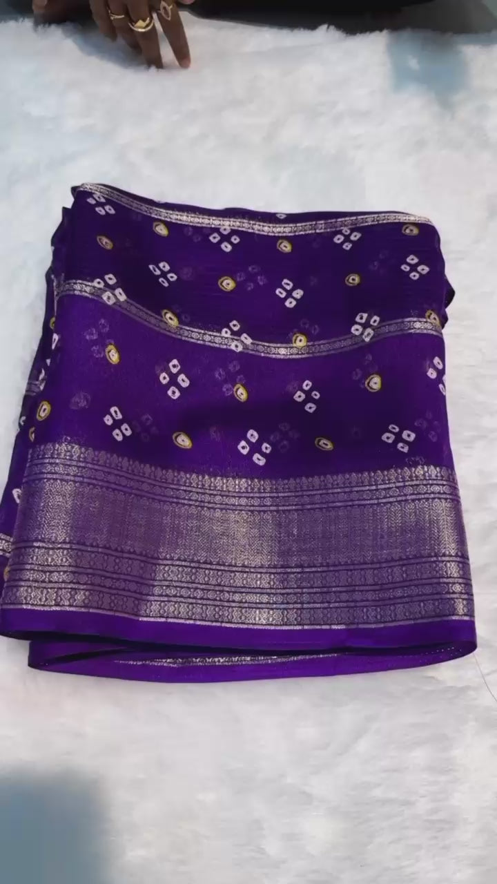 PRD0037 super premium georgette saree