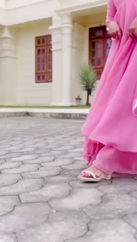 PRD00116  NEW PARTY WEAR LOOK GOWN, PLAZZO & DUPATTA SET