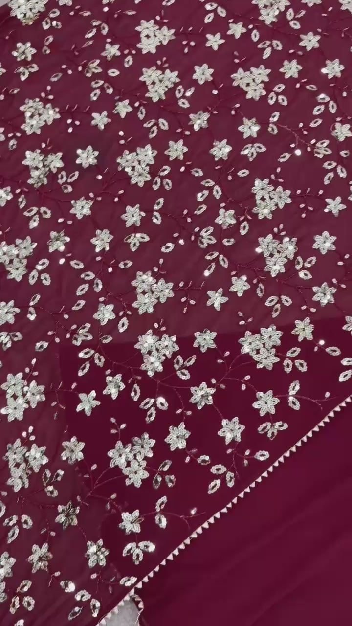PRD0054  Launching New Designer Party Wear Look Gown  With Bottom and Dupatta