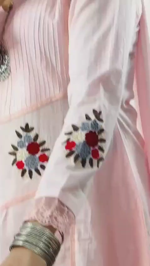 JKM0023 Beautiful Cotton Kurti and Pant Set